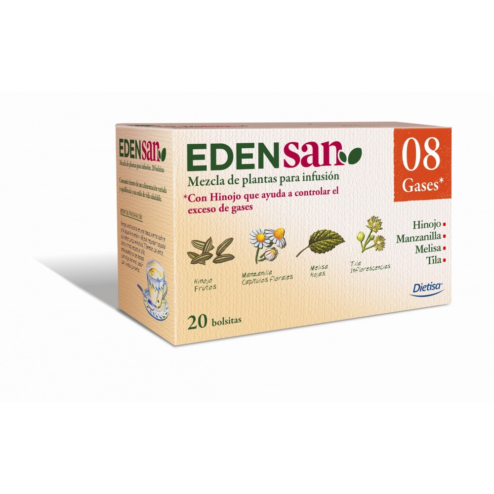 Edensan 08 Beb Gases 20 fil. DIETISA