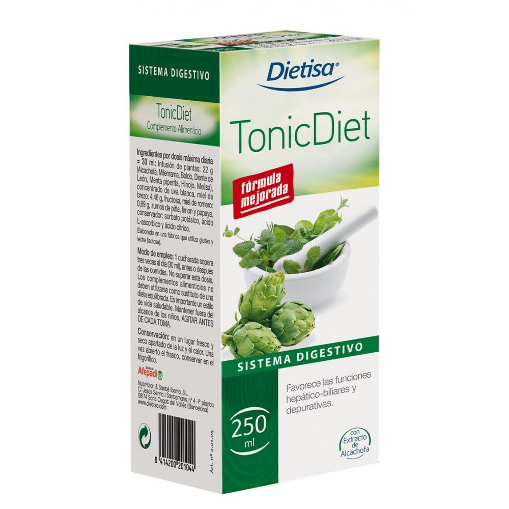 TonicDiet 250ml. DIETISA