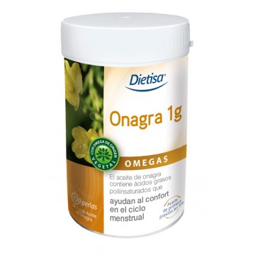 Onagra 1gr. 120 cap. 1000 mg. DIETISA