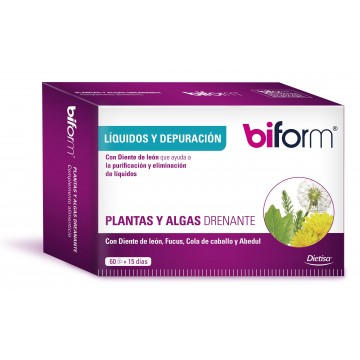 Plantas y  algas  Drenante 60 cap. BIFORM