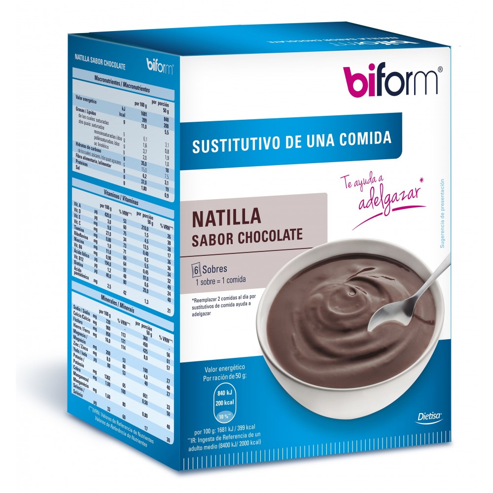 Natillas chocolate  BIFORM