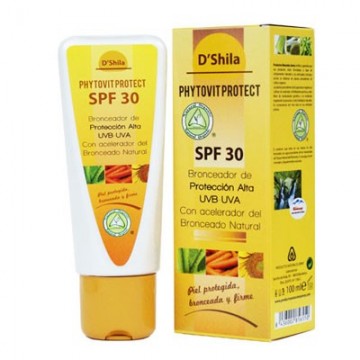 Protector solar 100 ml. SPF  30 D'SHILA