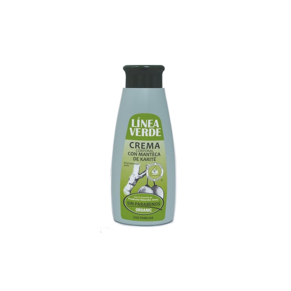 Crema corporal Karite 400 ml. L. Verde