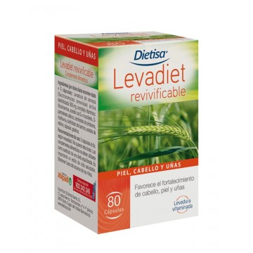 Levadiet  revivificable 80 cap. DIETISA