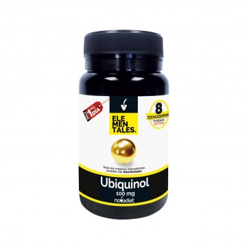 Ubiquinol 100 mg. Elementales 30cap. NOVADIET