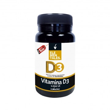 Vitamina D3 Elementales 120 comp. NOVADIET