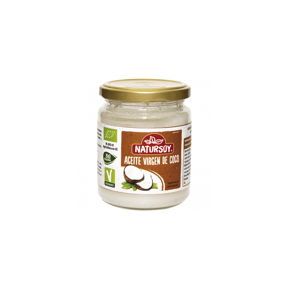 Aceite coco bio 200gr. Natursoy