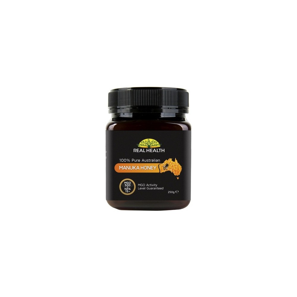 Miel Manuka 250gr. 15+  MGO 500 REAL HEALTH