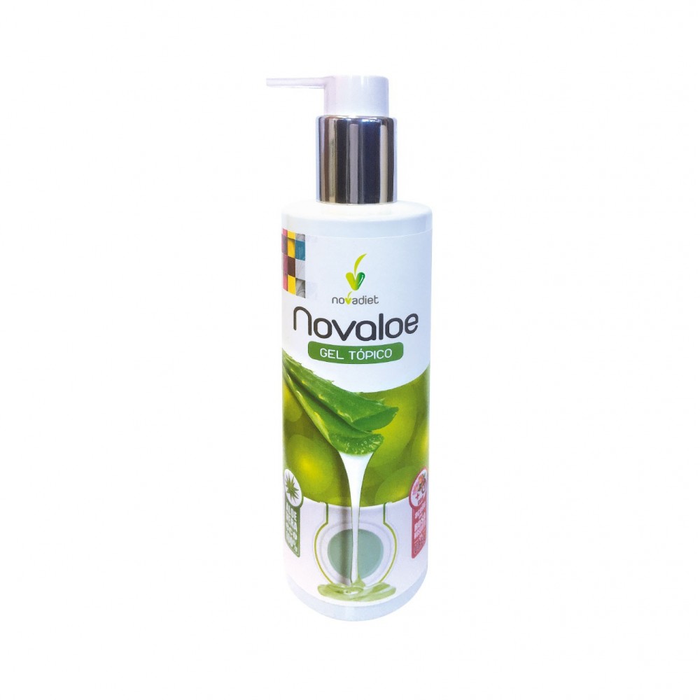 Novaloe del tópico de aloe vera (ecológico) 250ml. NOVADIET