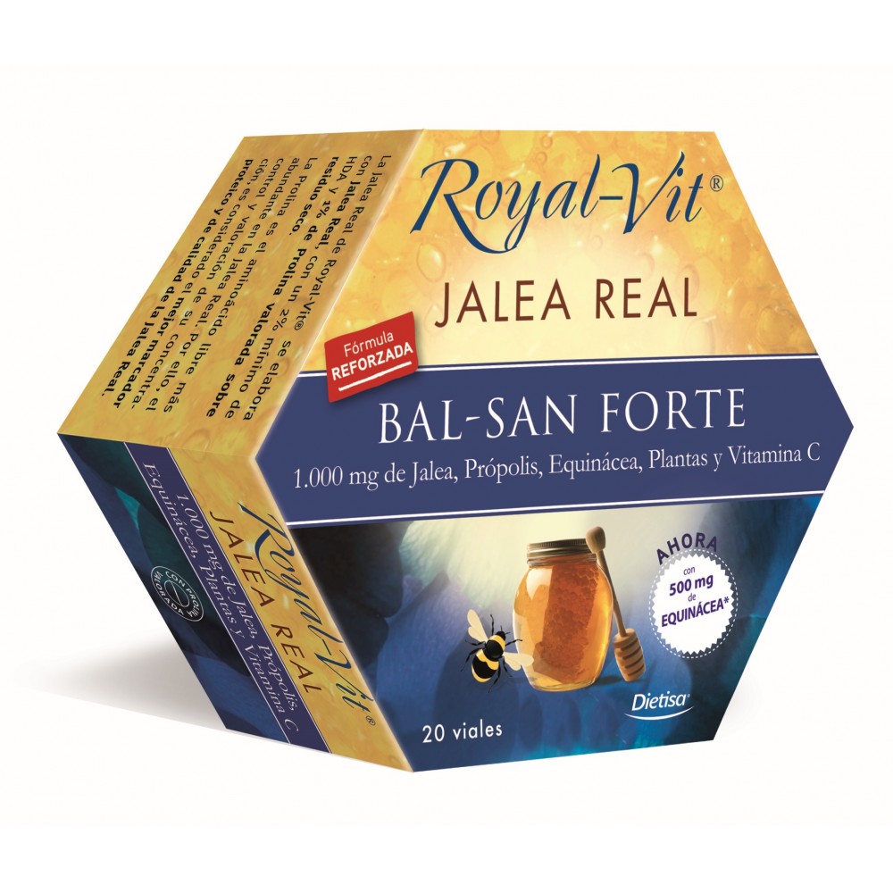 Jalea Real Balsam Forte Royal Vit 20 amp. DIETISA