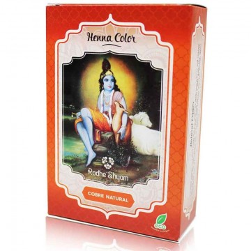 Henna cobre polvo 100 gr. RADHE SHYAM