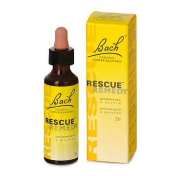 Rescue Gotas 20ml. Bach caja y botella