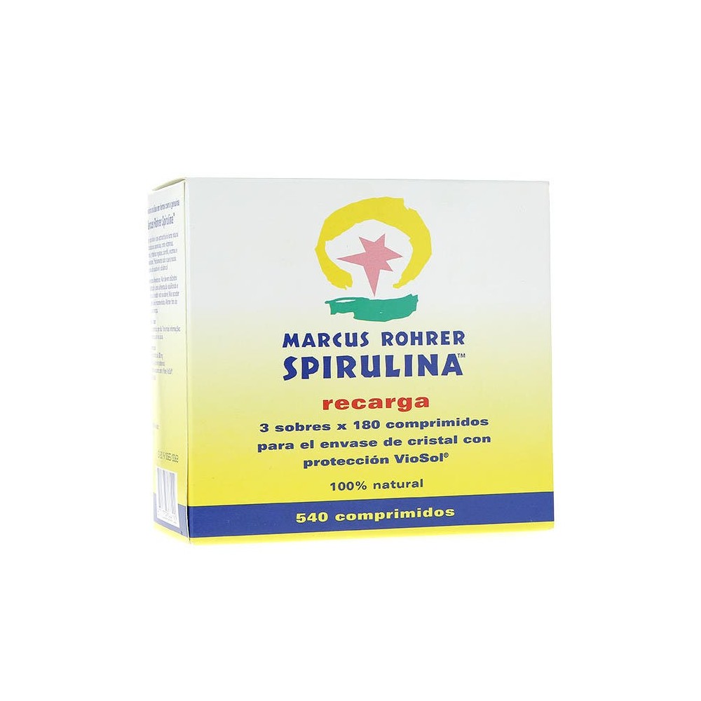 Espirulina M. Roher  Recarga 540 comp.