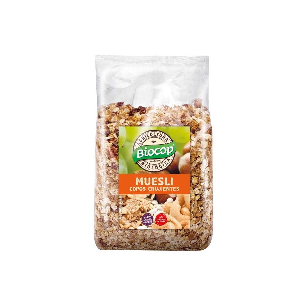 Muesli copos crujientes 1k. Biocop