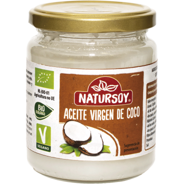 Aceite Coco bio 400gr. Natursoy