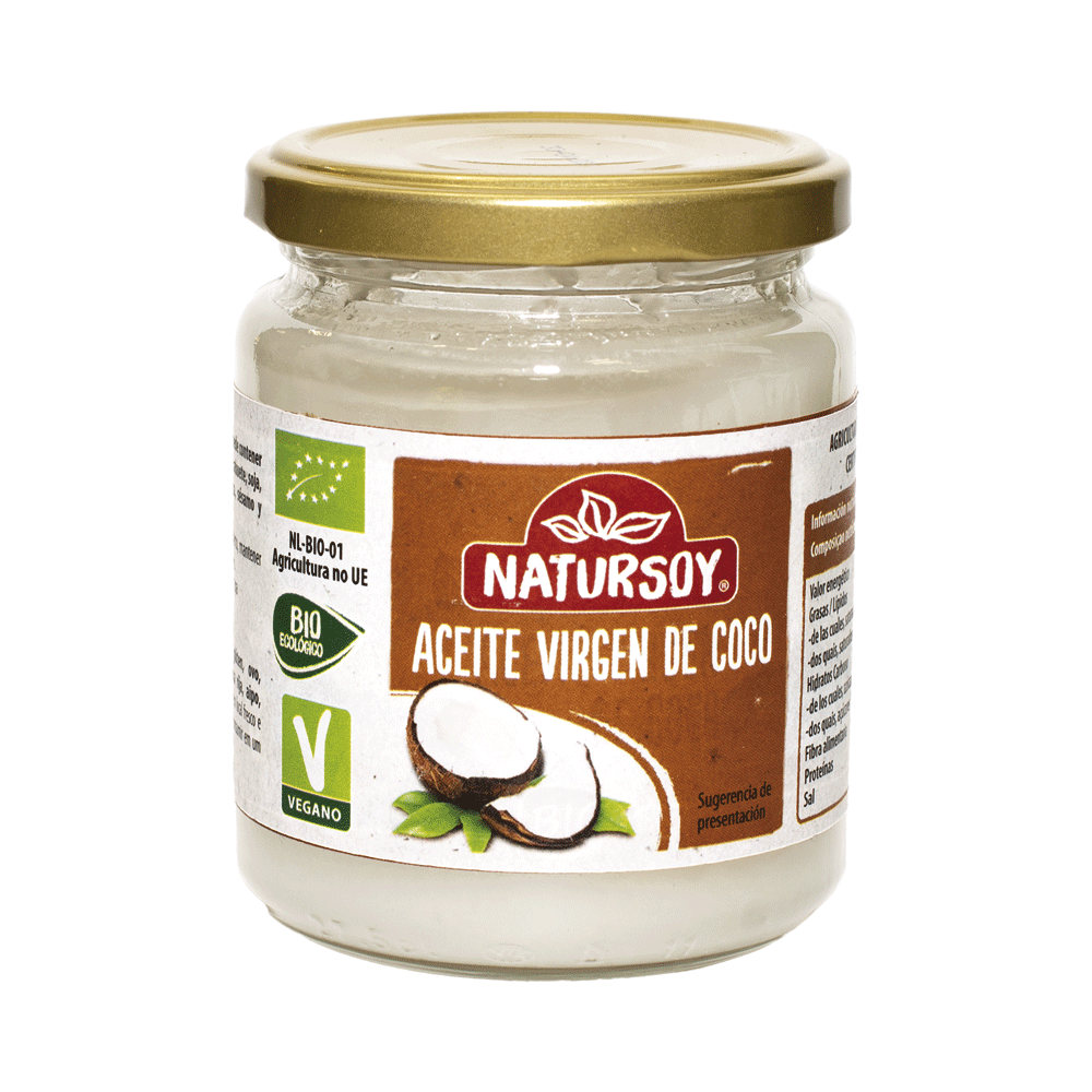Aceite Coco bio 400gr. Natursoy