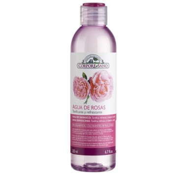 Tónico de Agua de Rosas 200 ml. Corpore Sano