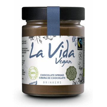 Crema chocolate La Vida Vegan 270 gr. Bio BIOCOP